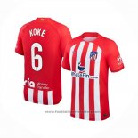 Atletico Madrid Player Koke Home Shirt 2023-2024