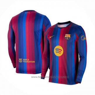 Barcelona Home Shirt Long Sleeve 2026-2027