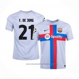 Barcelona Player F.de Jong Third Shirt 2022-2023
