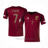 Belgium Player de Bruyne Home Shirt 2024