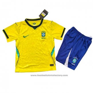 Brazil Home Shirt Kids 2026