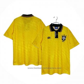 Brazil Home Shirt Retro 91-93