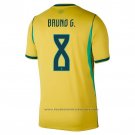 Brazil Player Bruno Guimaraes Home Shirt 2026