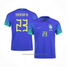Brazil Player Ederson M. Away Shirt 2022