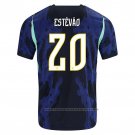 Brazil Player Estevao Away Shirt 2026