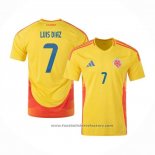 Colombia Player L.diaz Home Shirt 2024