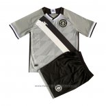 Cr Vasco da Gama Goalkeeper Shirt Kids 2021 Grey