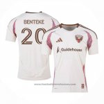 DC United Player Christian Benteke Away Shirt 2025