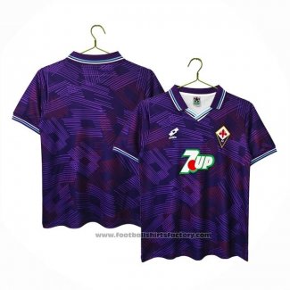 Fiorentina Home Shirt Retro 92-93