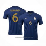 France Player Camavinga Home Shirt 2022