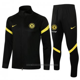 Jacket Tracksuit Chelsea 2021-2022 Black