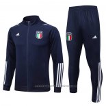 Jacket Tracksuit Italy 2023-2024 Blue