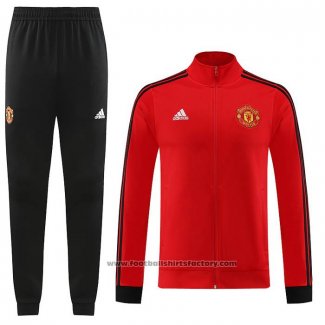 Jacket Tracksuit Manchester United 2023-2024 Red