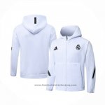 Jacket With Hood Real Madrid 2025-2026 White