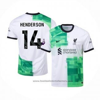 Liverpool Player Henderson Away Shirt 2023-2024