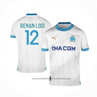 Olympique Marseille Player Renan Lodi Home Shirt 2023-2024