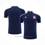 Polo Lyon 2022-2023 Blue