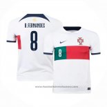 Portugal Player B.fernandes Away Shirt 2022