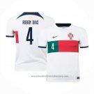 Portugal Player Ruben Dias Away Shirt 2022