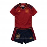 Spain Home Shirt Kids 2022