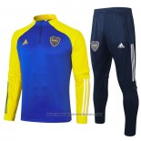 Sweatshirt Tracksuit Boca Juniors 2020-2021 Blue