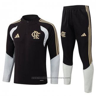 Sweatshirt Tracksuit Flamengo Kids 2026-2027 Brown