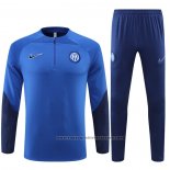 Sweatshirt Tracksuit Inter Milan 2022-2023 Blue