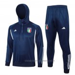 Sweatshirt Tracksuit Italy 2023-2024 Blue