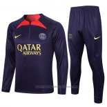 Sweatshirt Tracksuit Paris Saint-Germain 2023-2024 Purpura