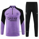 Sweatshirt Tracksuit Paris Saint-Germain 2023-2024 Purpura