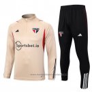 Sweatshirt Tracksuit Sao Paulo 2023-2024 Yellow