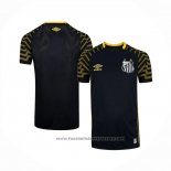 Thailand Santos Goalkeeper Shirt 2021 Black