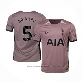 Tottenham Hotspur Player Hojbjerg Third Shirt 2023-2024