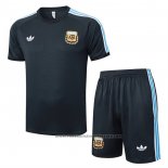 Tracksuit Argentina Short Sleeve 2025-2026 Grey - Shorts
