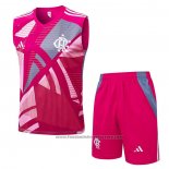 Tracksuit Flamengo Without Sleeves 2025-2026 Pink