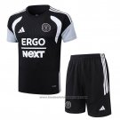 Tracksuit Inter Miami Short Sleeve 2026-2027 Black - Shorts