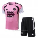 Tracksuit Inter Miami Short Sleeve 2026-2027 Pink - Shorts