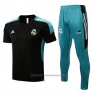 Tracksuit Real Madrid Short Sleeve 2022-2023 Black