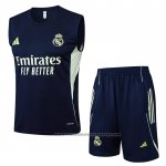 Tracksuit Real Madrid Without Sleeves 2025-2026 Blue