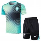 Tracksuit South Korea Short Sleeve 2024-2025 Green - Shorts
