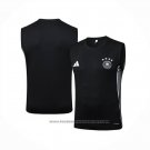 Training Shirt Germany Without Sleeves 2025-2026 Black