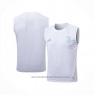 Training Shirt Juventus Without Sleeves 2025-2026 White
