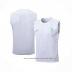 Training Shirt Juventus Without Sleeves 2025-2026 White