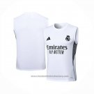 Training Shirt Real Madrid Without Sleeves 2025-2026 White