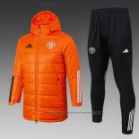 Winter Tracksuit Manchester United 2025-2026 Orange