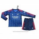 Arsenal Away Shirt Long Sleeve Kids 2025-2026