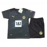 Borussia Dortmund Away Shirt Kids 2021-2022