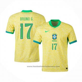 Brazil Player Bruno G. Home Shirt 2024