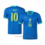 Brazil Player Pele Away Shirt 2024