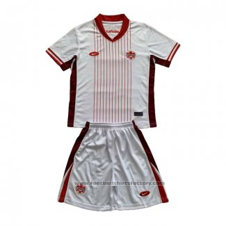 Canada Away Shirt Kids 2024